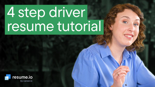 How to write a driver resume? 4 top tips (tutorial)