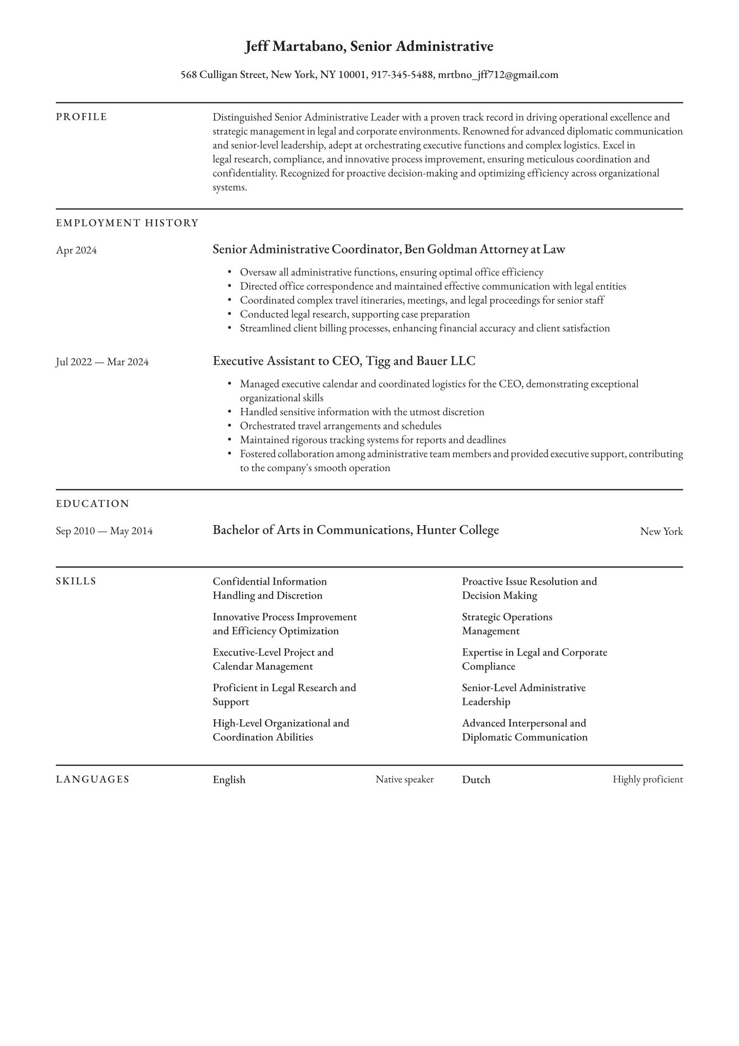 Senior-level Administrative Translation missing: en.examples.cover_letter_example