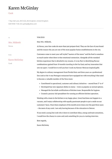 Google docs cover letter template Elegant