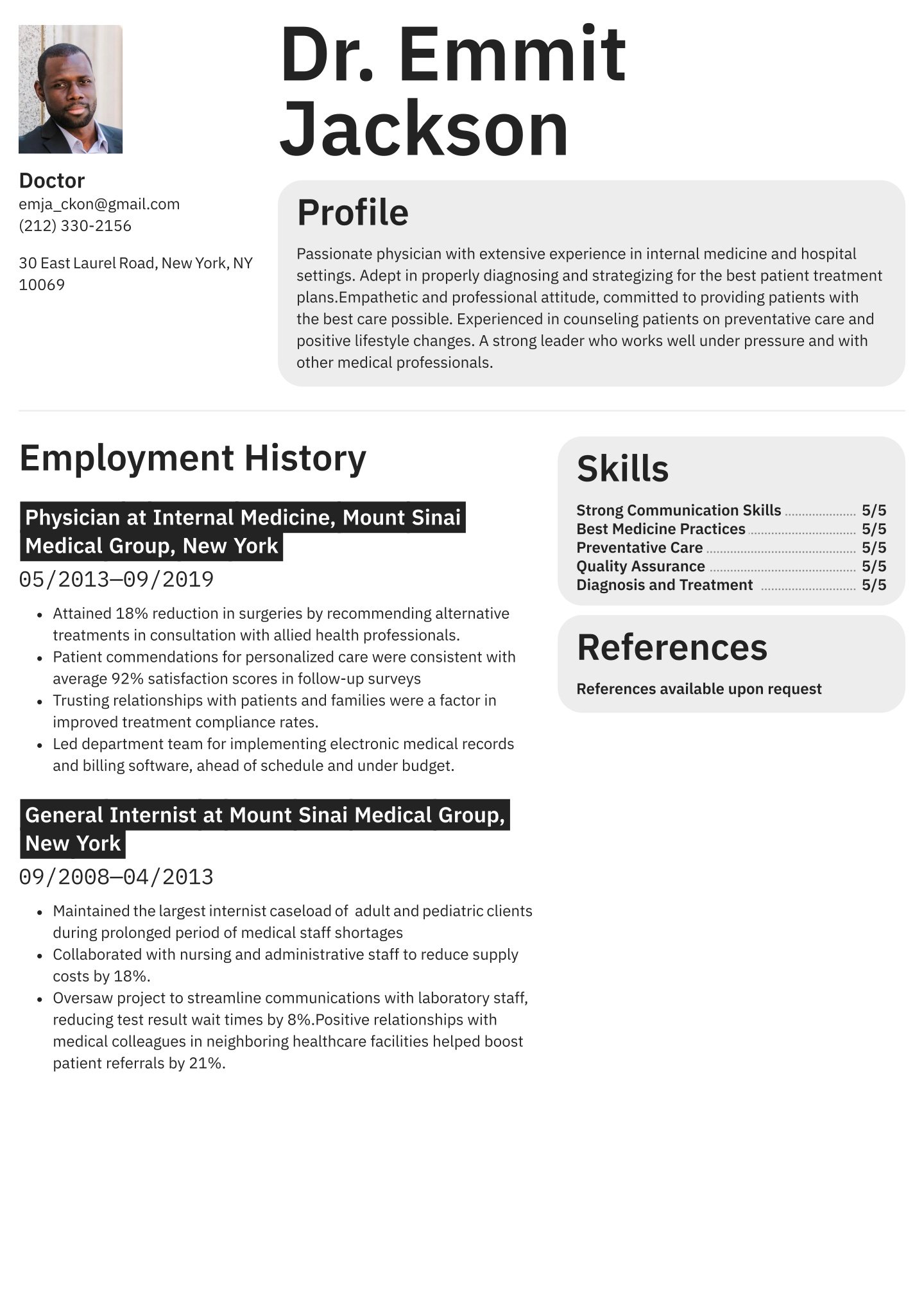 Mid-career Doctor Translation missing: en.examples.cover_letter_example