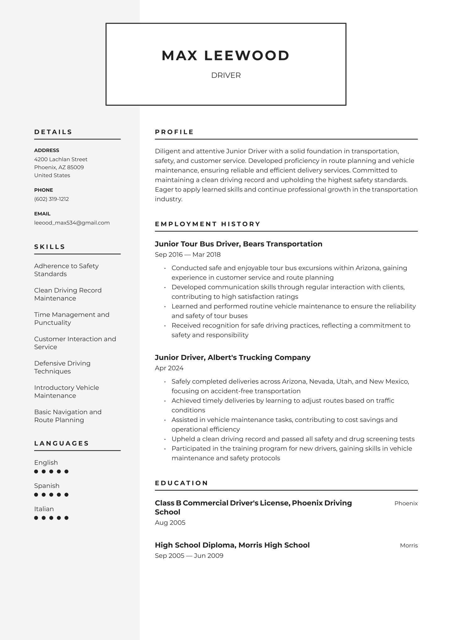 Entry-level Driver Translation missing: en.examples.cover_letter_example