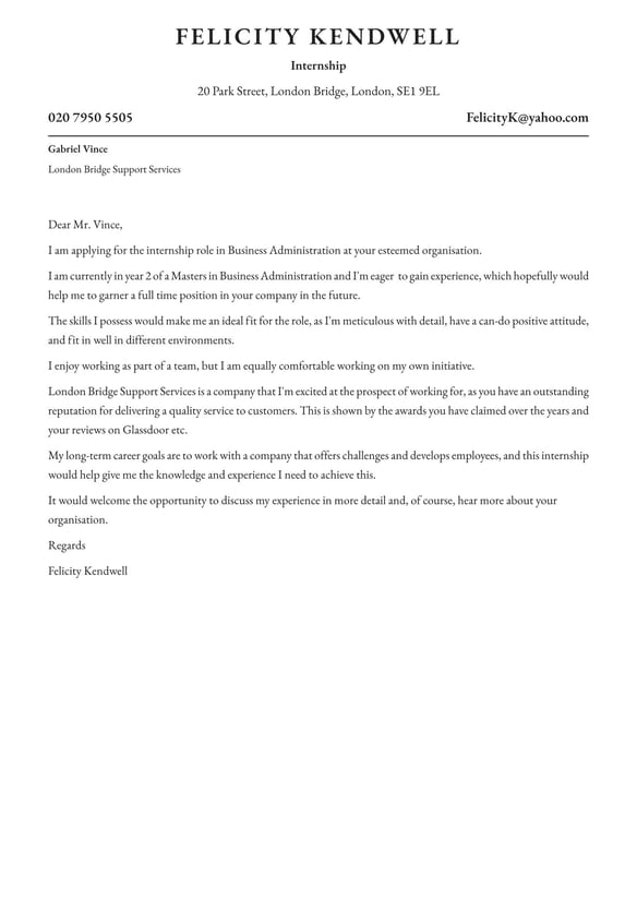 Internship cover_letter example