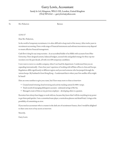 Google docs cover letter template Classic
