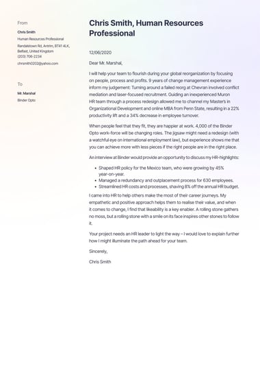 Google docs cover letter template Pastel