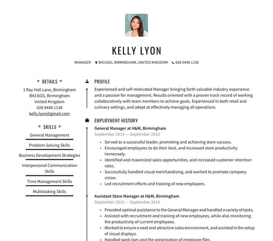200+ CV Examples for UK Jobs