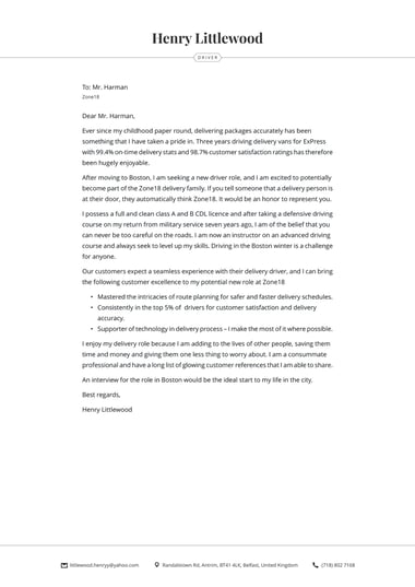 Google docs cover letter template Bold