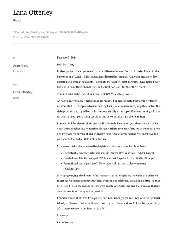 Retail cover_letter example