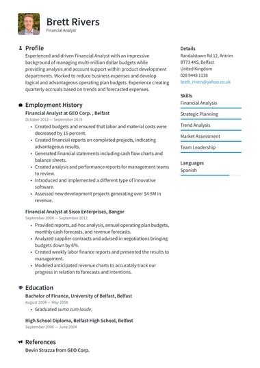 Google docs CV template Essential